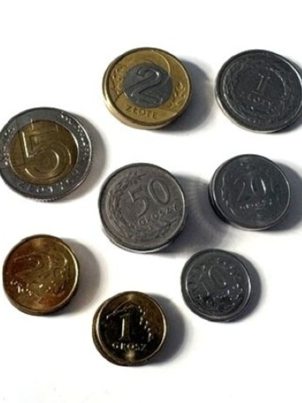 Foreign Currency (Coins from Denmark, Poland, Euros) - Old and New - Picture 3 of 9